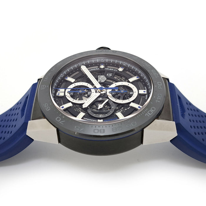 TAG HEUER
Carrera Scheletro Cronografo
Con scatola e garanzia