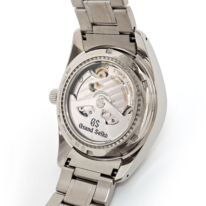 SEIKO 
Grand Seiko Titanium Snow White Snowflake 
With Box and Warranty Card