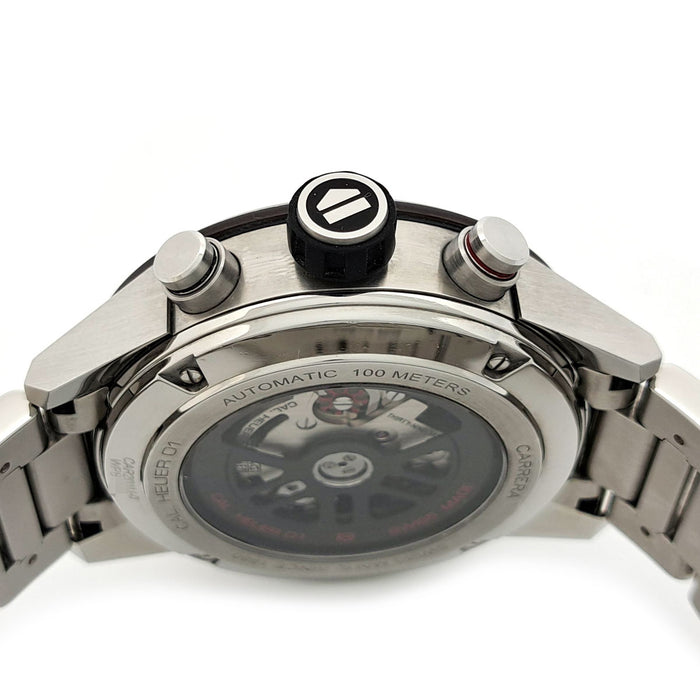 TAG HEUER 
カレラ キャリバー01 スケルトン 
箱ギャラ付