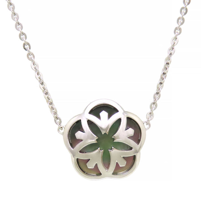OMEGA 
Omega Mania Flower Necklace