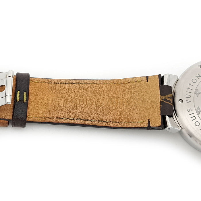 LOUIS VUITTON Tambour GM Monogram with Box and Guarantee Card