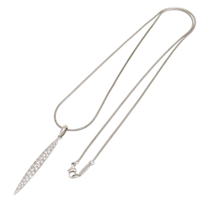 TIFFANY&Co. 
Feather Diamond Necklace