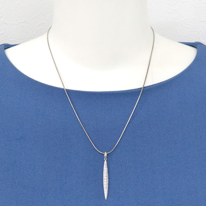 TIFFANY&Co. 
Feather Diamond Necklace