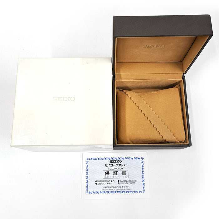 SEIKO Prospex with box and warranty card