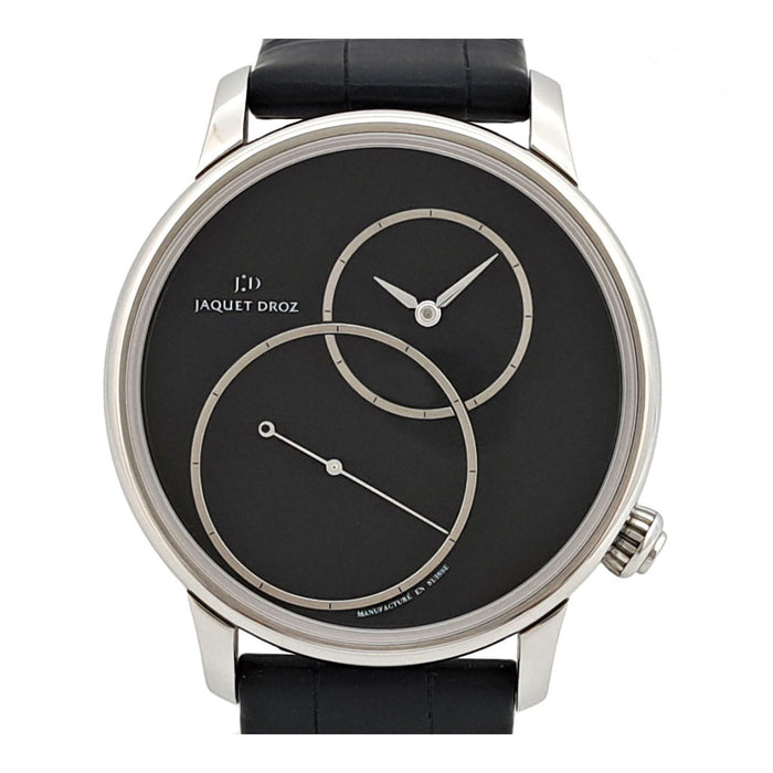 JAQUET DROZ 
グランセコンド オフセンター オニキス 
箱ギャラ付