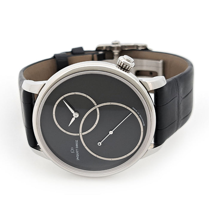 JAQUET DROZ 
グランセコンド オフセンター オニキス 
箱ギャラ付
