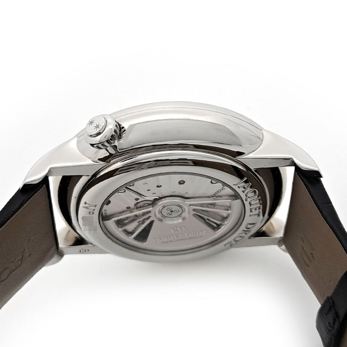 JAQUET DROZ 
グランセコンド オフセンター オニキス 
箱ギャラ付