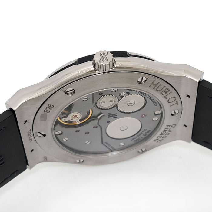 HUBLOT 
クラシック フュージョン ウルトラスリム チタニウム 
ギャラ付
