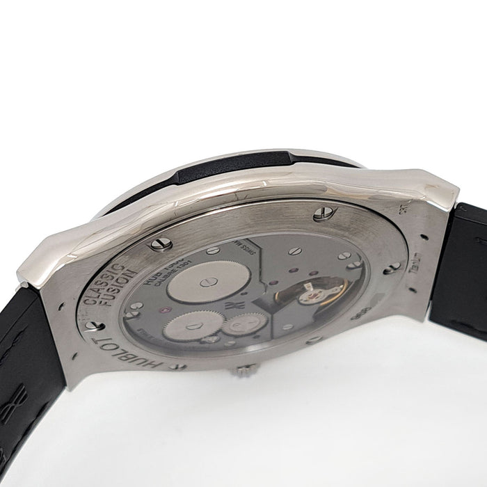 HUBLOT 
クラシック フュージョン ウルトラスリム チタニウム 
ギャラ付