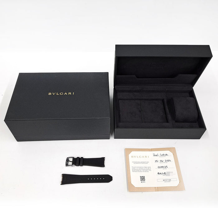BVLGARI 
Octo Roma 
With box and warranty card