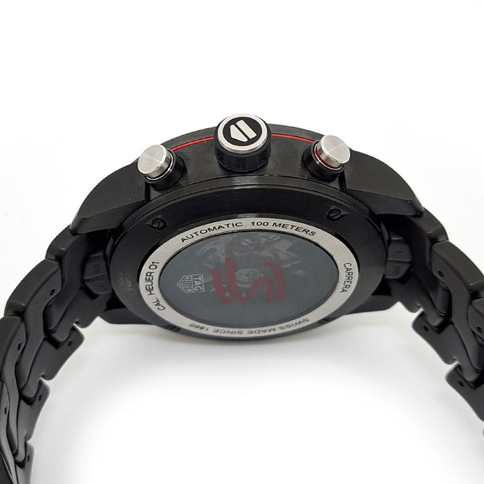 TAG HEUER 
カレラ キャリバー ホイヤー01 アイルトンセナ限定 
箱ギャラ付