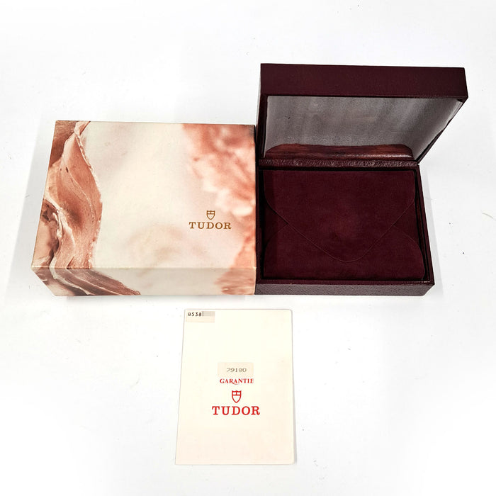 TUDOR
Oysterdate Chronotime Early Model
With Box and Warranty Card