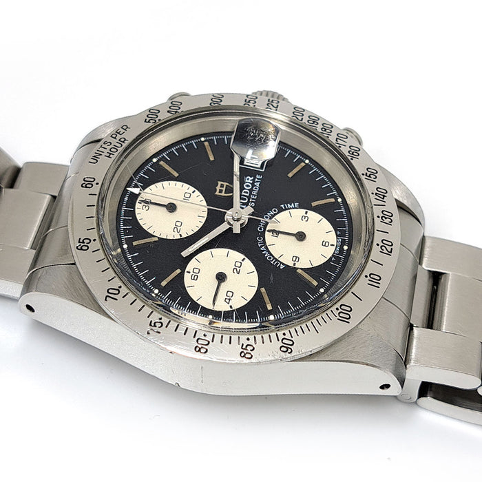 TUDOR
Oysterdate Chronotime Early Model
With Box and Warranty Card