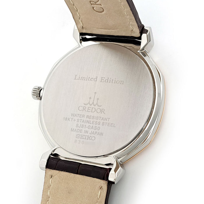 SEIKO 
Linealuxe 6P seau diamant 
Avec boîte et certificat