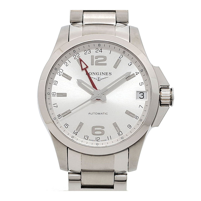LONGINES 
Conquest GMT 
With box and warranty card