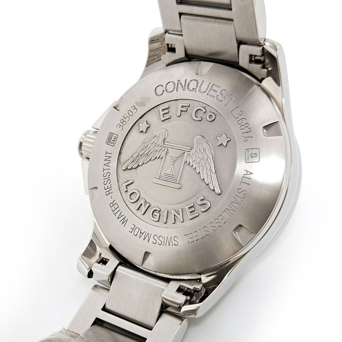 LONGINES 
Conquest GMT 
With box and warranty card