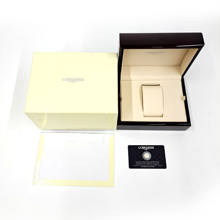 LONGINES 
Conquest GMT 
With box and warranty card