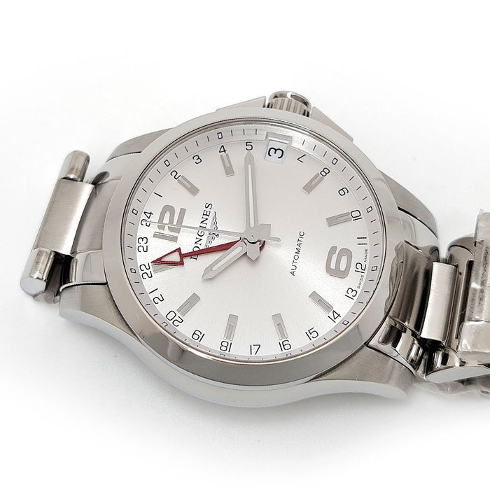 LONGINES 
Conquest GMT 
With box and warranty card