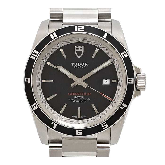 TUDOR 
Grand Tour Date 
With box and warranty card