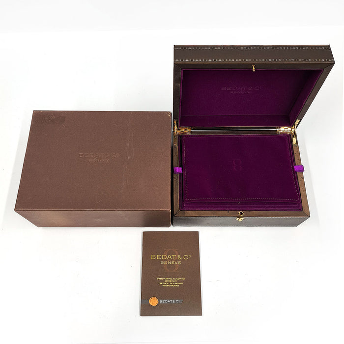 BEDAT&Co 
No.8 Chronograph 
With box and warranty card