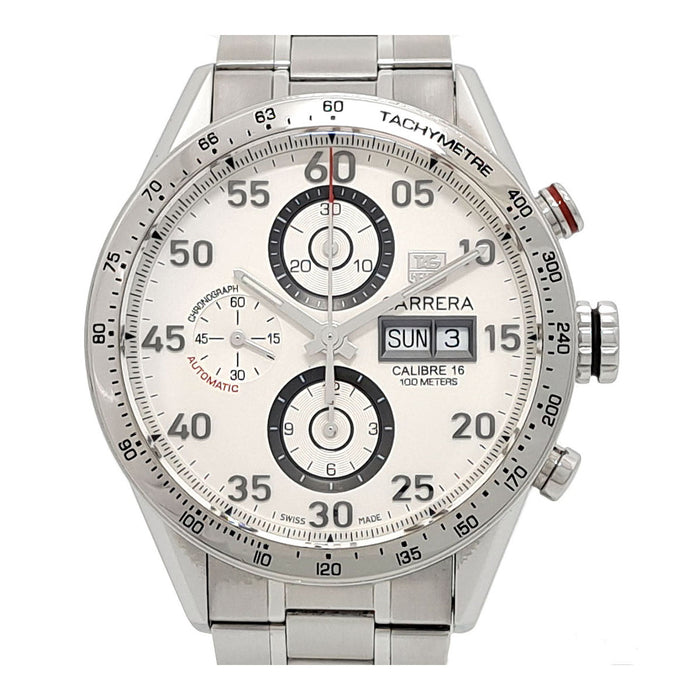 TAG HEUER 
カレラ クロノグラフ タキメーター デイデイト 
箱付