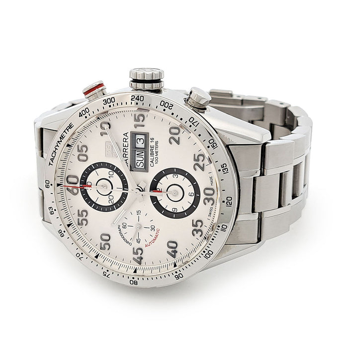TAG HEUER 
カレラ クロノグラフ タキメーター デイデイト 
箱付