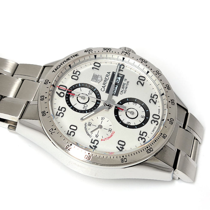 TAG HEUER 
カレラ クロノグラフ タキメーター デイデイト 
箱付