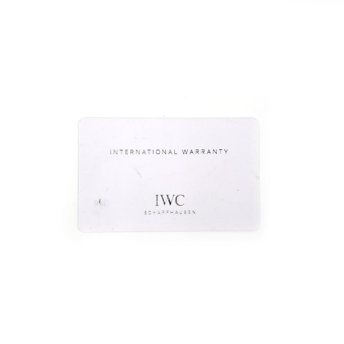 IWC 
インヂュニア 
ギャラ付