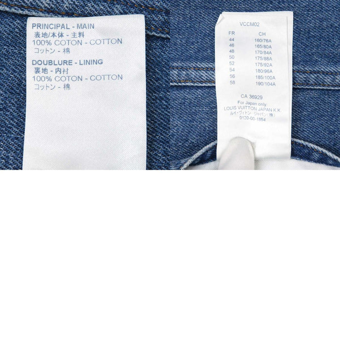 LOUIS VUITTON
LV Logo Cotton RM202 YIE HJA71W
Monogram Denim Jacket