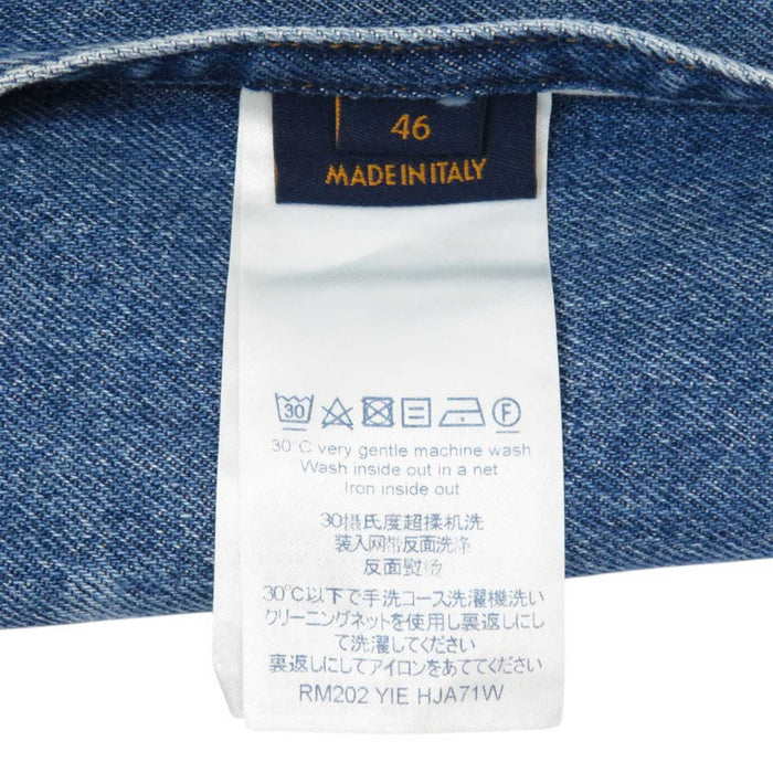 LOUIS VUITTON
LV Logo Cotton RM202 YIE HJA71W
Monogram Denim Jacket