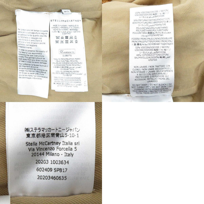 Stella McCartney 
FUR FREE FUR JOSEPHINE COAT オーバーフィット エコファー 
ファーフリーファー ジョセフィーヌ コート