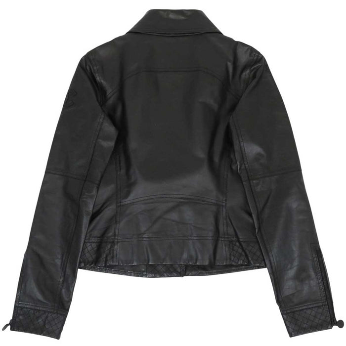 CHANEL 
COCO CC ロゴ レザー 12P 
ココマーク ライダースジャケット