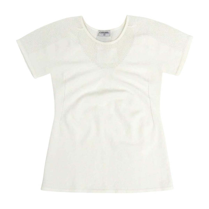 CHANEL 
COCO CC ロゴ 03P サマーニット 
ココマーク ショートスリーブ カットソー