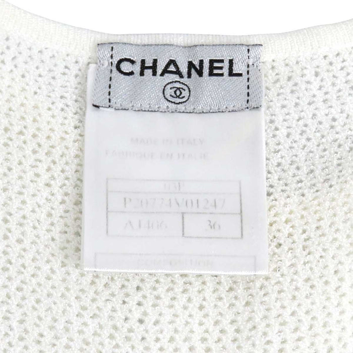 CHANEL 
COCO CC ロゴ 03P サマーニット 
ココマーク ショートスリーブ カットソー