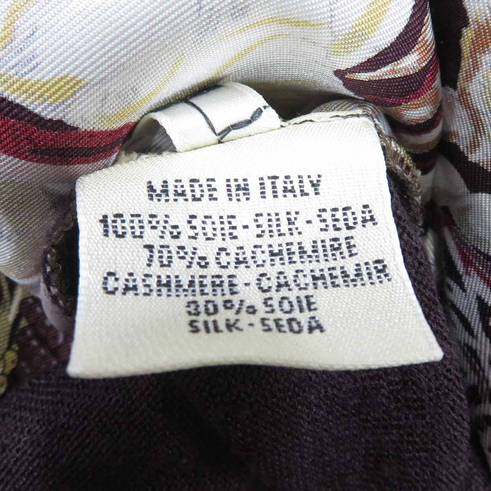 HERMES
In the land of spices Margiela period Cashmere
AUX PAY DES EPICES Silk switching knit