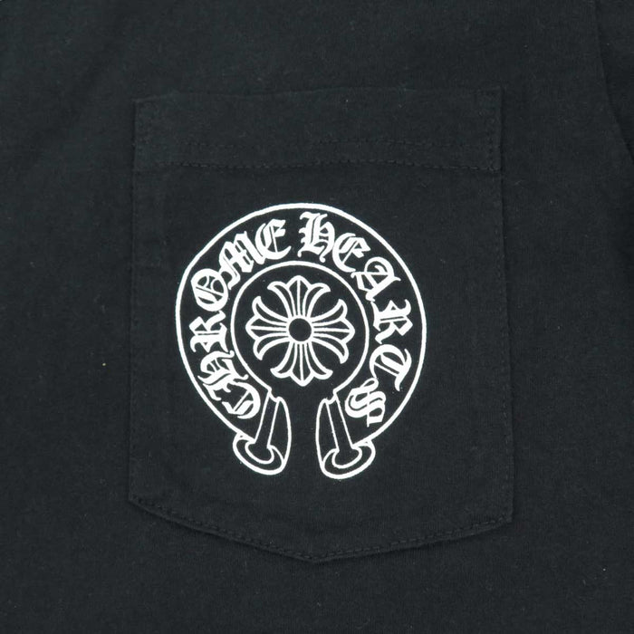 CHROME HEARTS 
Las Vegas Limited Horseshoe Tee Cotton CH 
Las Vegas Limited Horseshoe Print T-shirt