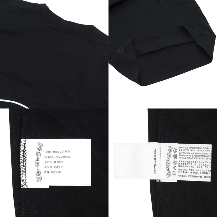 CHROME HEARTS 
Las Vegas Limited Horseshoe Tee Cotton CH 
Las Vegas Limited Horseshoe Print T-shirt