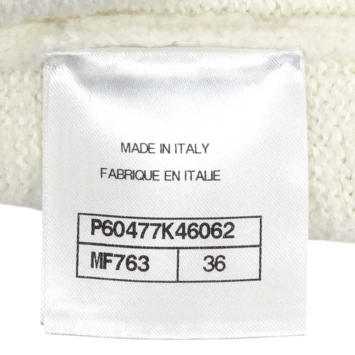 CHANEL 
COCO CC ココボタン 
ココマーク コットン ニット ジャケット