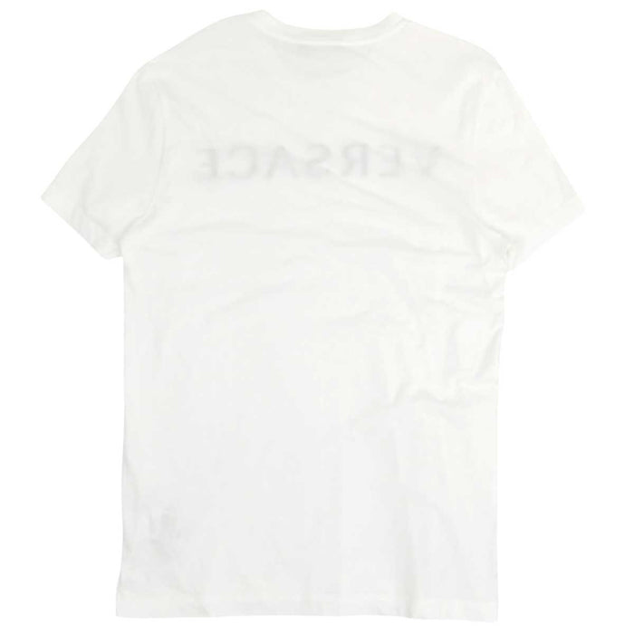 VERSACE 
Embroidery Cotton 
Logo Embroidery Short Sleeve T-Shirt
