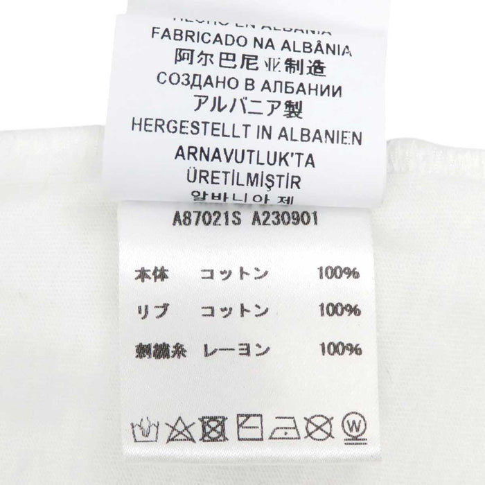 VERSACE 
Embroidery Cotton 
Logo Embroidery Short Sleeve T-Shirt