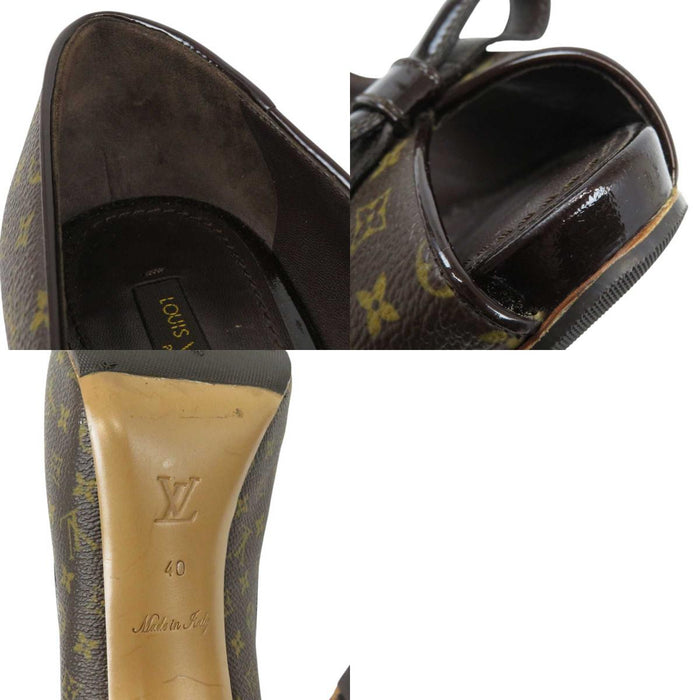 LOUIS VUITTON 
ロゴ リボン ハイヒール オープントゥ ピンヒール 
LV マリブ モノグラム ピープトゥ ボウパンプス