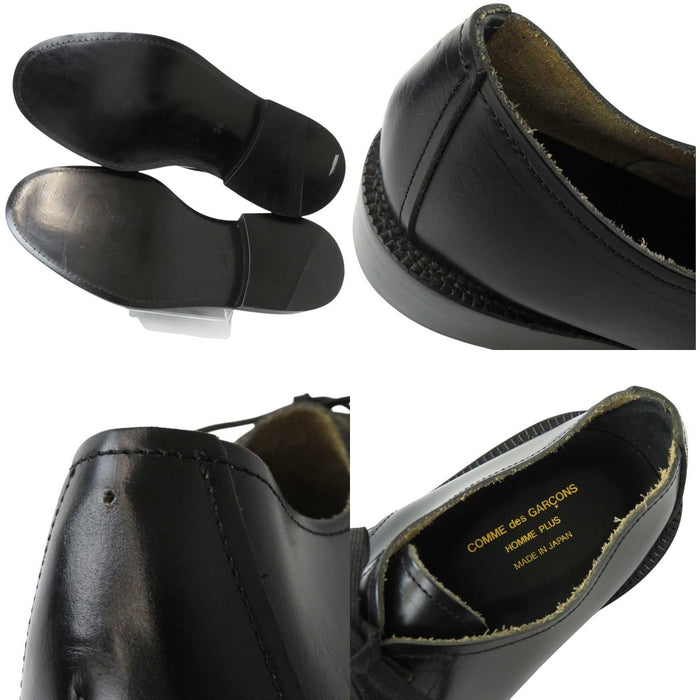 COMME des GARCONS 
プレーントゥ 
レーズアップ レザーシューズ 
HOMME PLUS オムプリュス