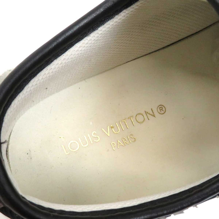 LOUIS VUITTON
Logo Lace-Up
Squad Line Mesh Leather Sneakers