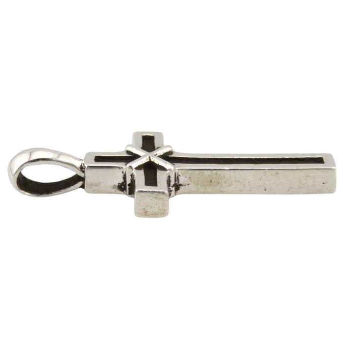CHROME HEARTS
CH MAPPLETHORPE Silver
Maple Soap Cross Pendant Top