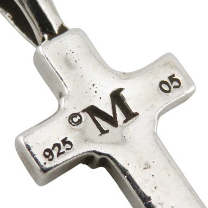 CHROME HEARTS
CH MAPPLETHORPE Silver
Maple Soap Cross Pendant Top