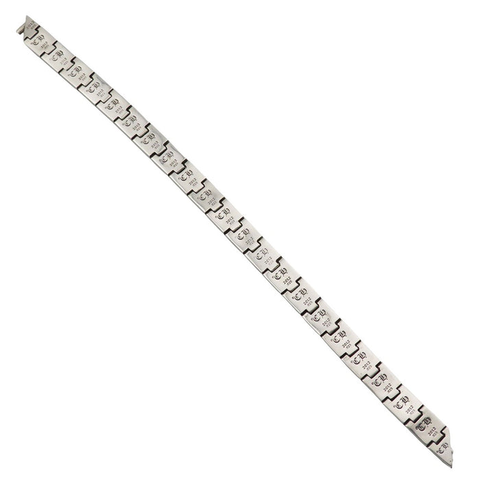 CHROME HEARTS
CH PYRAMID PLS LNK Silver 22LINK 2012 Engraving
Pyramid Plus Bracelet 22 Link