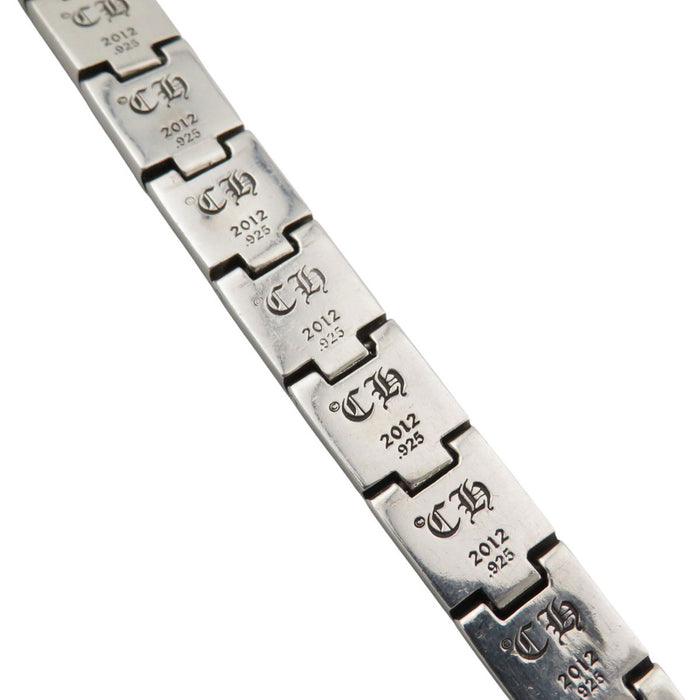 CHROME HEARTS 
CH PYRAMID PLS LNK シルバー 22LINK 2012刻印 
ピラミッド プラス ブレスレット 22リンク