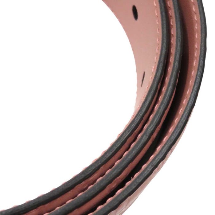 GUCCI 
Micro GG Logo All-over Pattern Leather 
Guccissima Belt