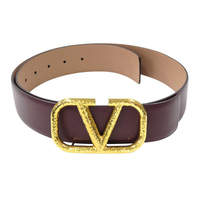 VALENTINO
Leather
V Logo Signature Reversible Belt