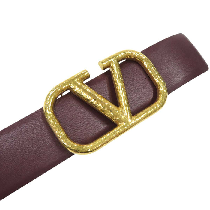 VALENTINO
Leather
V Logo Signature Reversible Belt